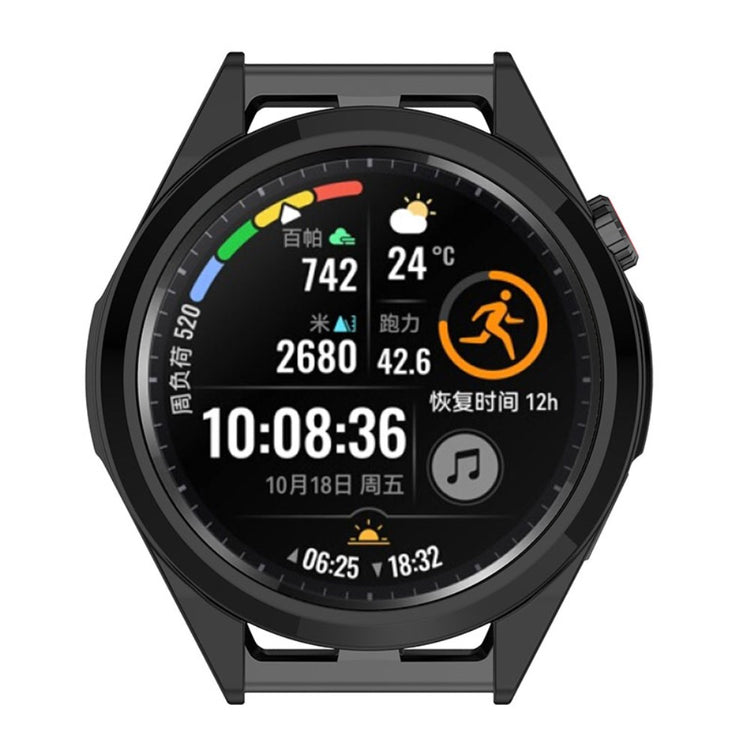 Huawei Watch GT Runner  Silikone Bumper  - Sort#serie_4