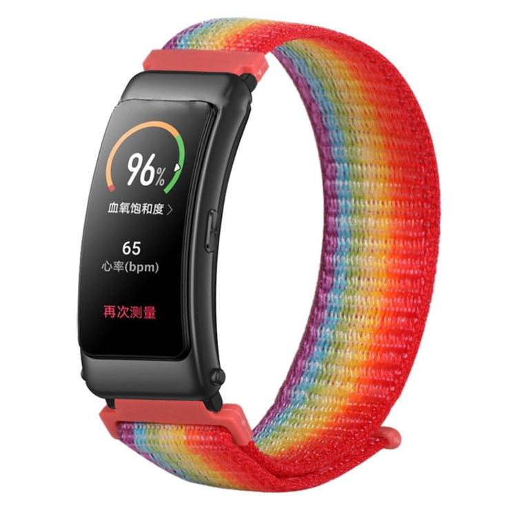 Mega fed Huawei Band 6 / Huawei Band 3 Nylon Rem - Flerfarvet#serie_11