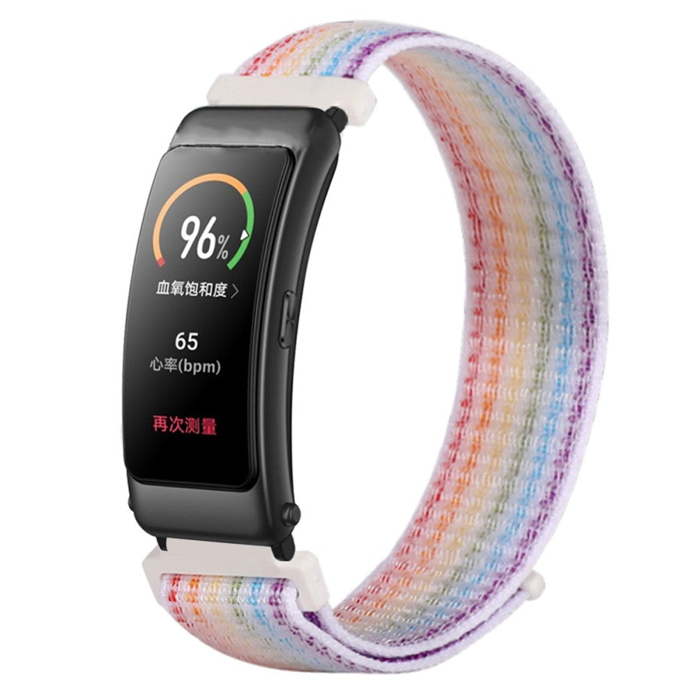 Mega fed Huawei Band 6 / Huawei Band 3 Nylon Rem - Flerfarvet#serie_7