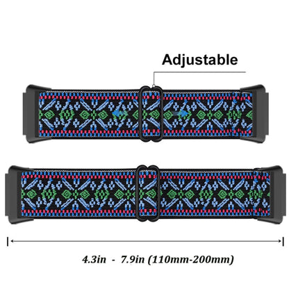 Nydelig Huawei Band 7 Ægte læder Urrem - Flerfarvet#serie_3