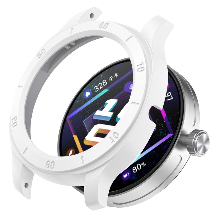 Huawei Watch GT Cyber Beskyttende Plastik Bumper  - Hvid#serie_2