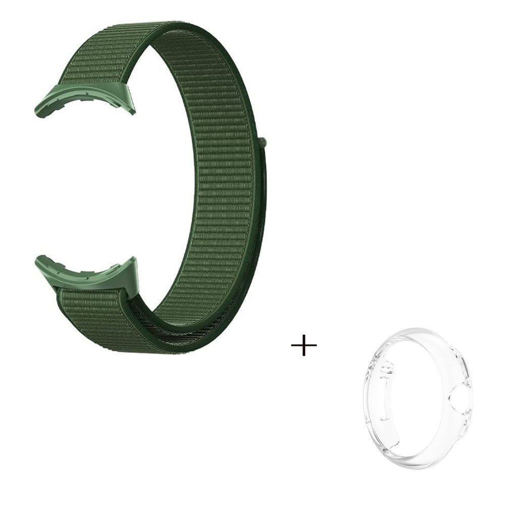Super godt Google Pixel Watch Plastik og Nylon Rem - Grøn#serie_6