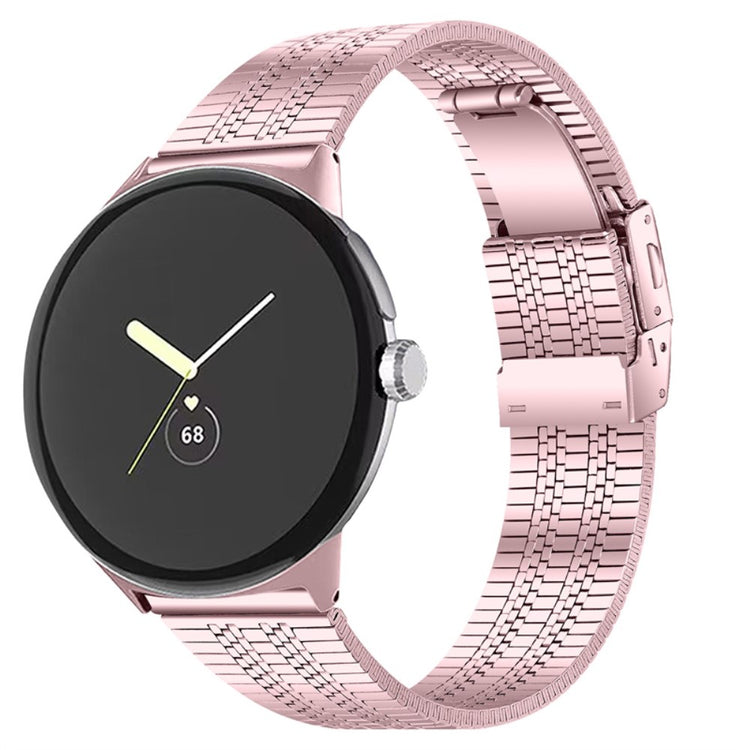 Vildt sejt Google Pixel Watch Metal Rem - Pink#serie_1