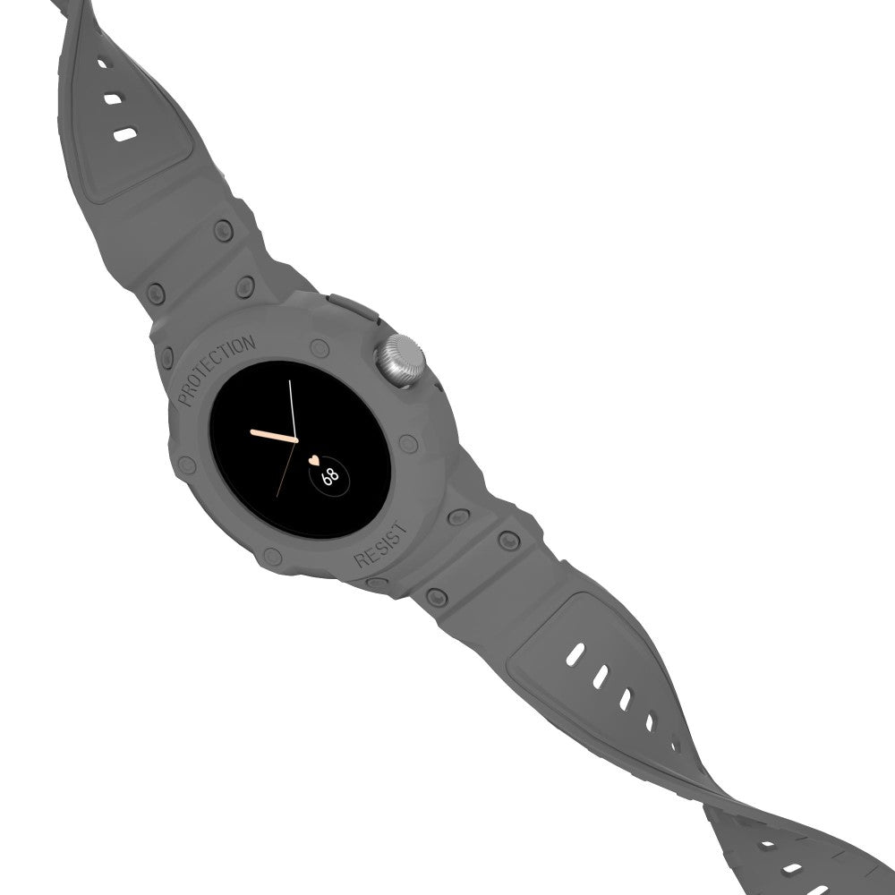 Vildt Elegant Silikone Rem passer til Google Pixel Watch - Sølv#serie_4
