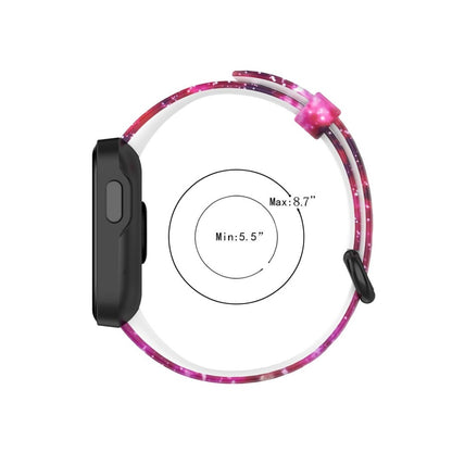 Sejt Xiaomi Mi Watch Lite / Xiaomi Redmi Watch Silikone Rem - Sølv#serie_6
