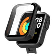 Slitesterk Xiaomi Mi Watch Lite / Xiaomi Redmi Watch Universal Deksel med Skjermbeskyttelse i Glass og Plast