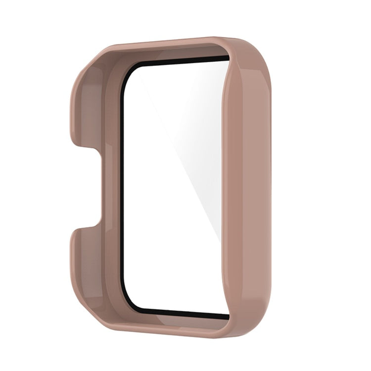 Super Fed Xiaomi Redmi Watch 2 Cover med Skærmbeskytter i Plastik og Hærdet Glas - Pink#serie_5