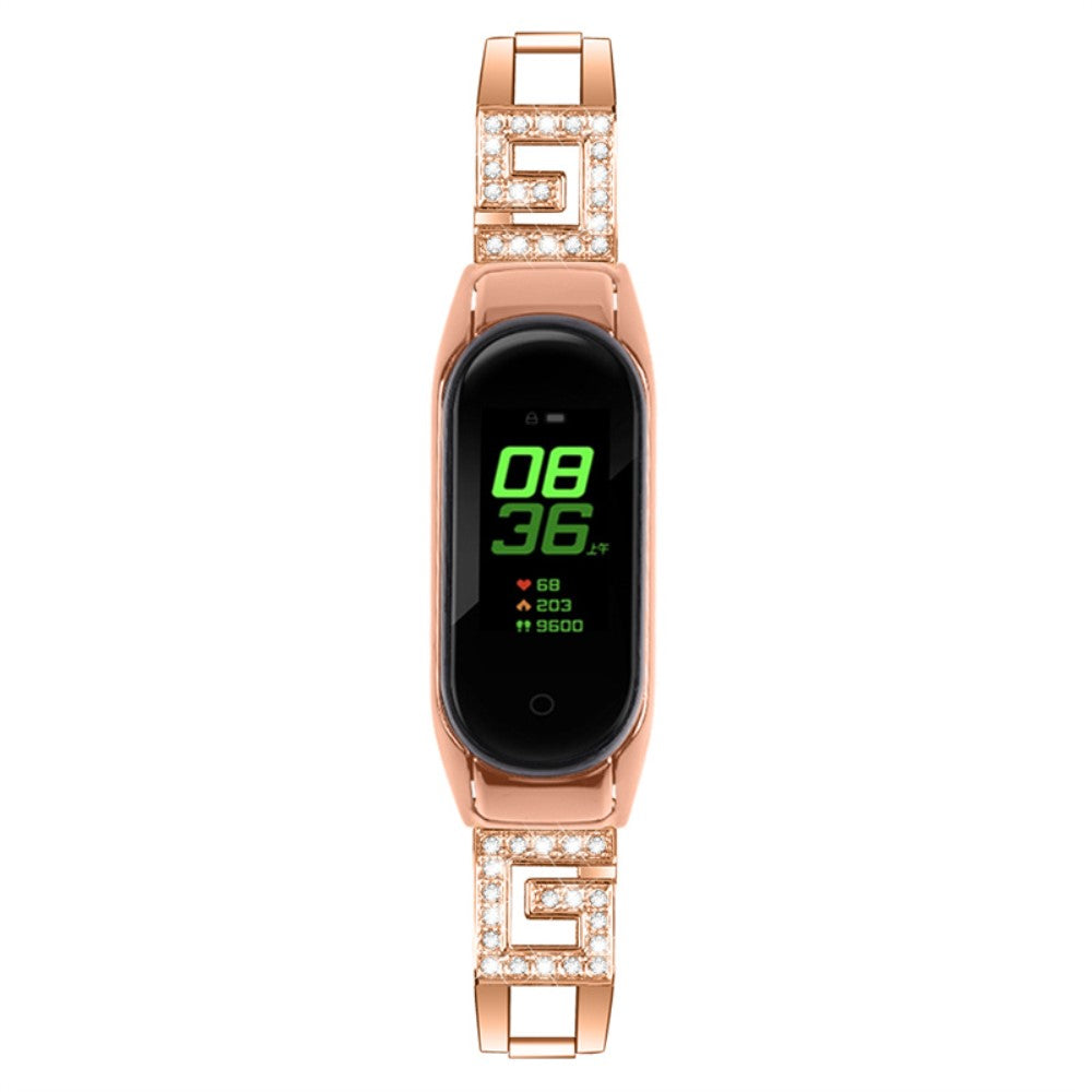 Rigtigt godt Xiaomi Mi Band 7 Metal Urrem - Pink#serie_2