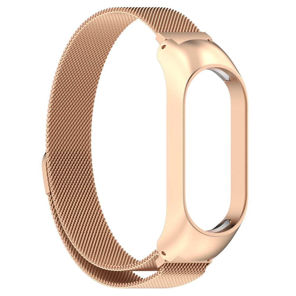 Meget fint Xiaomi Mi Band 7 Metal Rem - Guld#serie_035