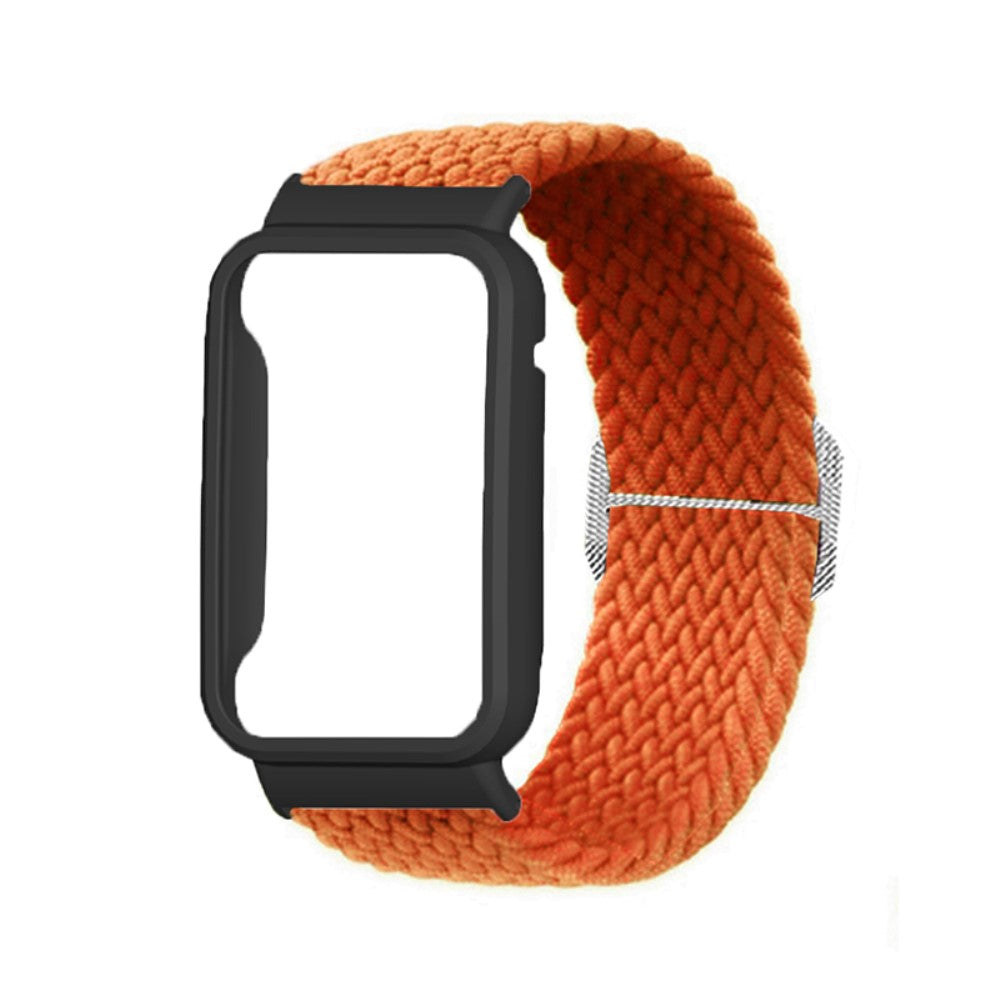 Holdbart Xiaomi Mi Band 7 Pro Nylon Rem - Orange#serie_12