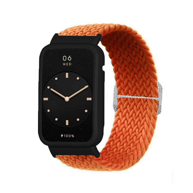 Holdbart Xiaomi Mi Band 7 Pro Nylon Rem - Orange#serie_12