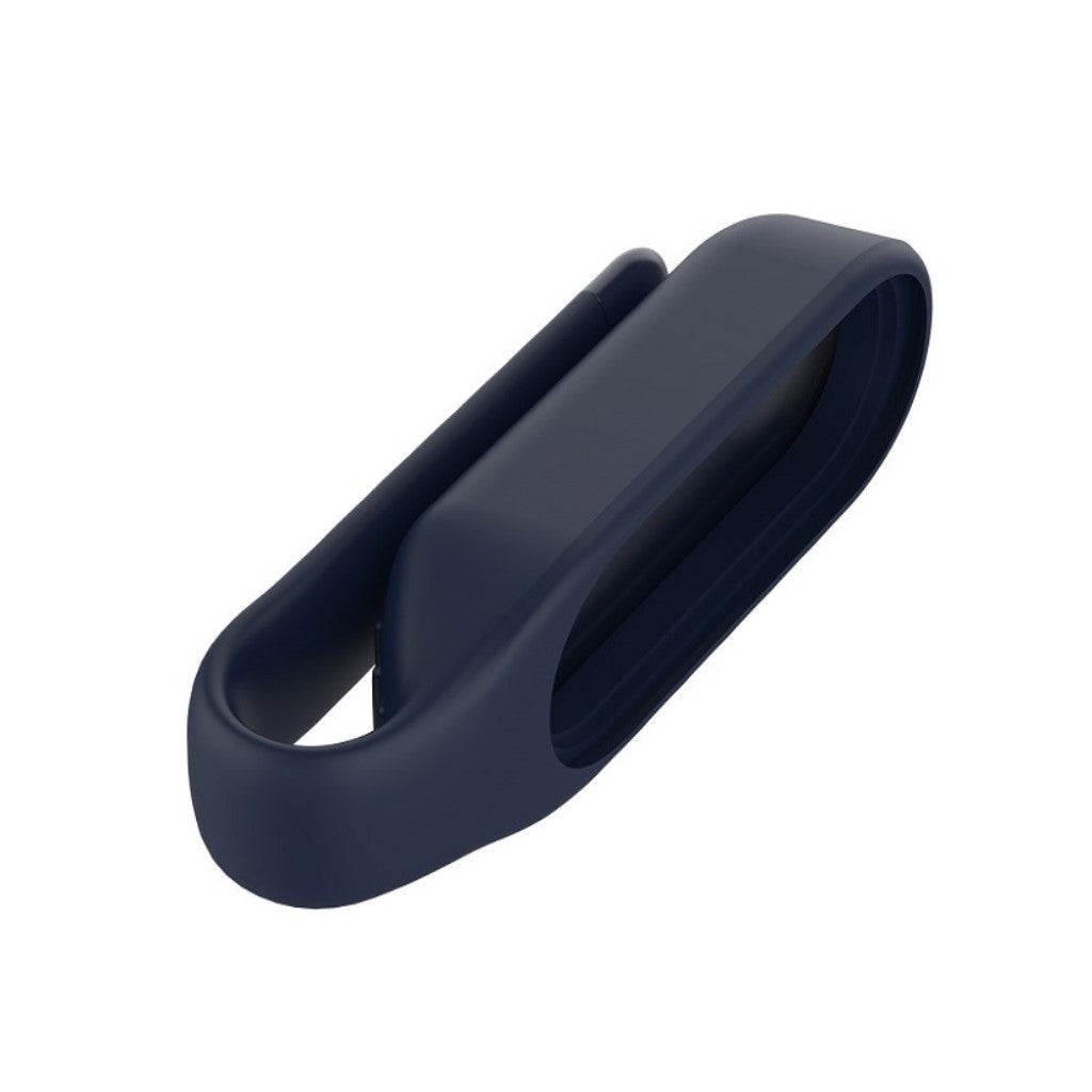 Rigtigt Flot Xiaomi Mi Smart Band 4 / Xiaomi Mi Band 3 Silikone Cover - Blå#serie_7