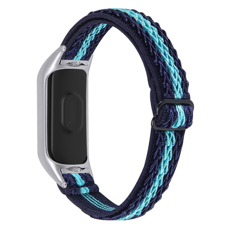 Udsøgt Xiaomi Mi Smart Band 4 / Xiaomi Mi Band 3 Nylon Rem - Blå#serie_2