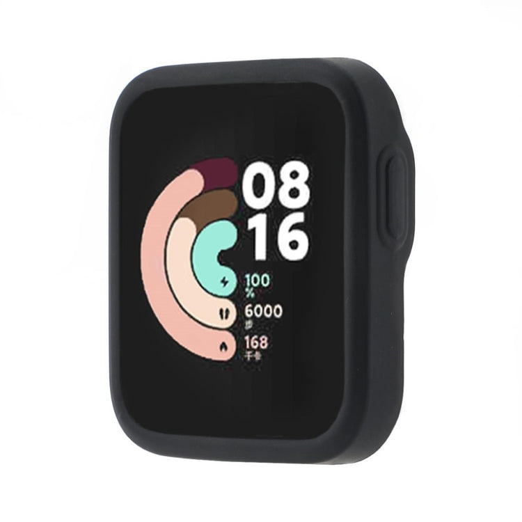 Xiaomi Redmi Watch Enkel Silikone Bumper  - Sort#serie_4