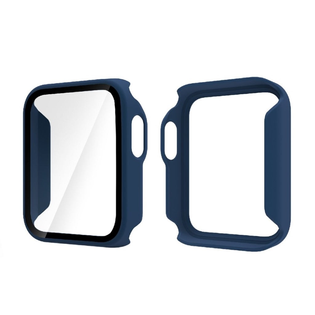 Rigtigt Fed Xiaomi Redmi Watch Silikone og Glas Cover - Blå#serie_6