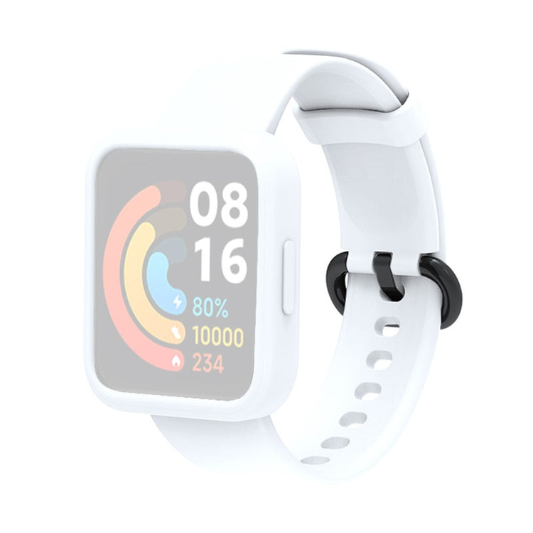 Meget smuk Xiaomi Redmi Watch Silikone Rem - Hvid#serie_1