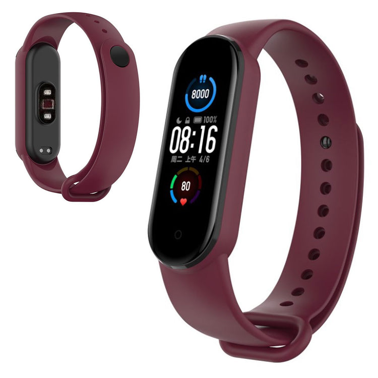 Pink Xiaomi Mi Band 5 Silikone Urrem#serie_8