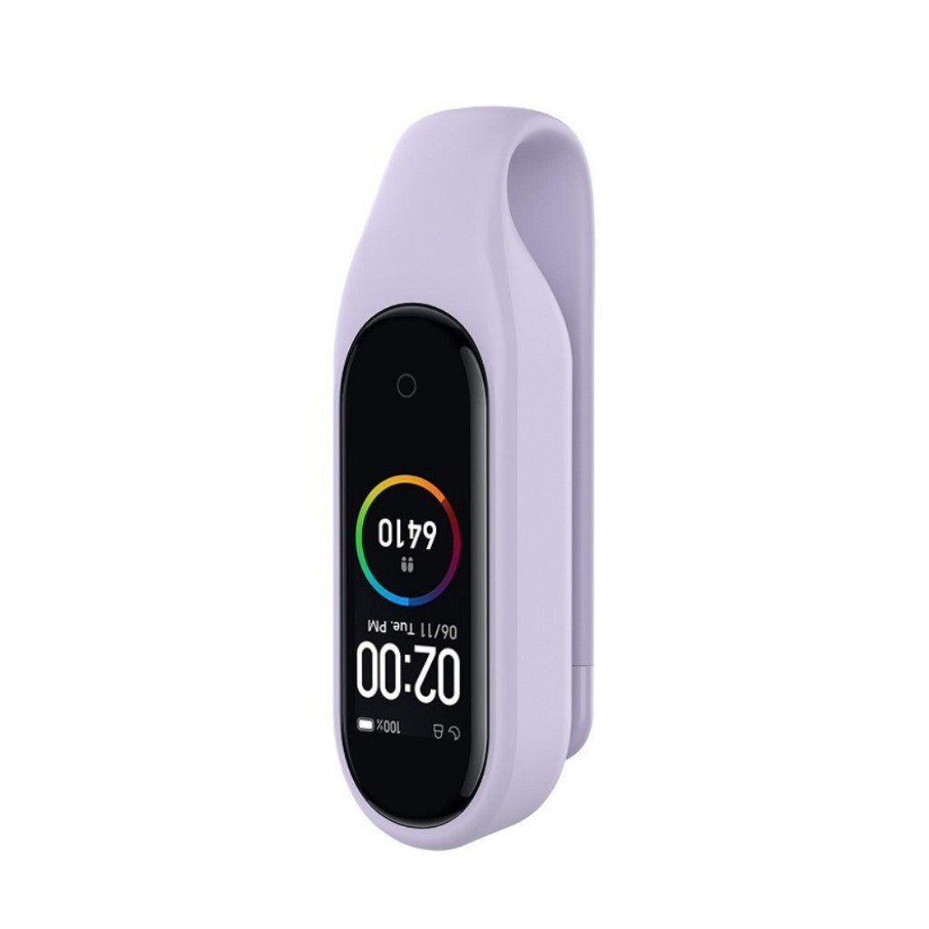 Flot Xiaomi Mi Band 5 Silikone Cover - Lilla#serie_6