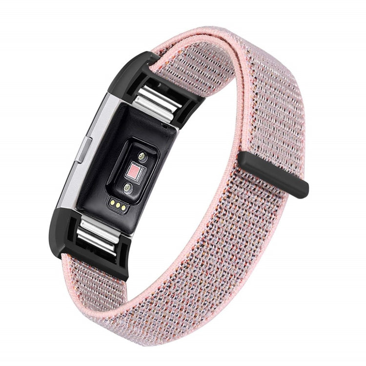 Vildt godt Fitbit Charge 2 Nylon Rem - Pink#serie_5