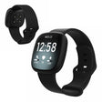 Mega kul Fitbit Versa 3 / Fitbit Sense Silikon Reim - Størrelse: S