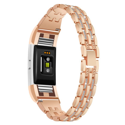 Cool Fitbit Charge 2 Metal og Rhinsten Rem - Flerfarvet#serie_1