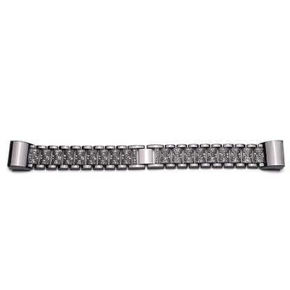 Meget flot Fitbit Charge 2 Metal Rem - Sort#serie_1