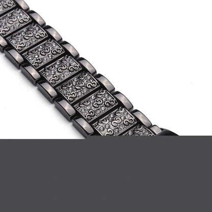 Meget flot Fitbit Charge 2 Metal Rem - Sort#serie_1