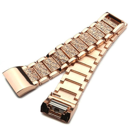 Meget flot Fitbit Charge 2 Metal Rem - Guld#serie_3