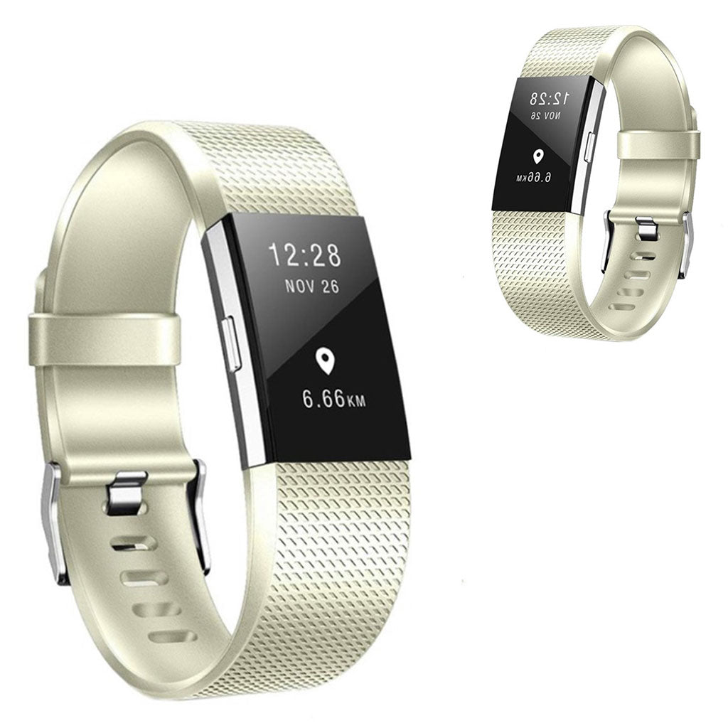 Udsøgt Fitbit Charge 2 Silikone Rem - Størrelse: S - Guld#serie_3