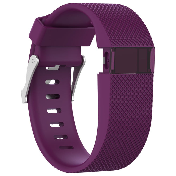 Supercool Fitbit Charge HR Silikone Rem - Størrelse: S - Lilla#serie_8