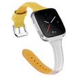 Veldig fancy Fitbit Versa Ekte lær Reim