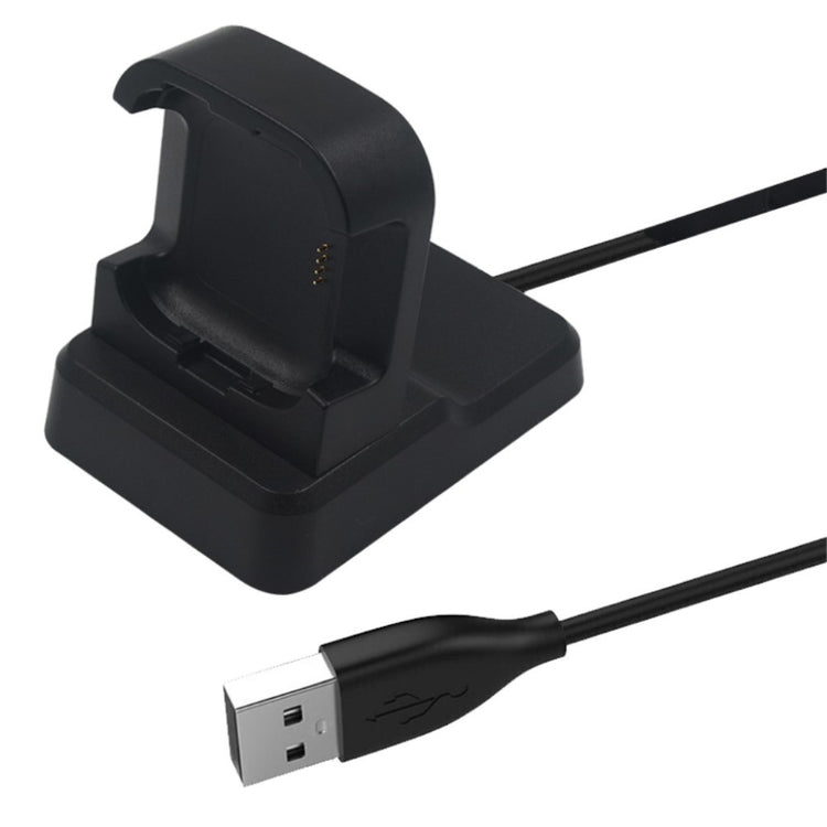 Plastik Fitbit Versa USB Ladestation - Sort#serie_078