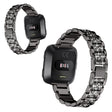 Mega sterk Fitbit Versa Metall og Strass Reim