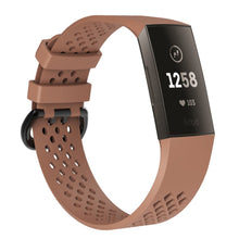 Flot Fitbit Charge 3 Silikone Rem - Brun#serie_1