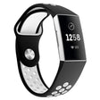 Utrolig sterk Fitbit Charge 3 Silikon Reim - Størrelse: L