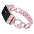 Avgjort ryddig Fitbit Charge 3 Metall og Strass Reim