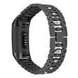Komfortabel Fitbit Charge 3 Metall og Strass Reim