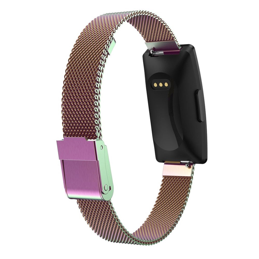 Helt vildt fint Fitbit Inspire Metal Rem - Pink#serie_1