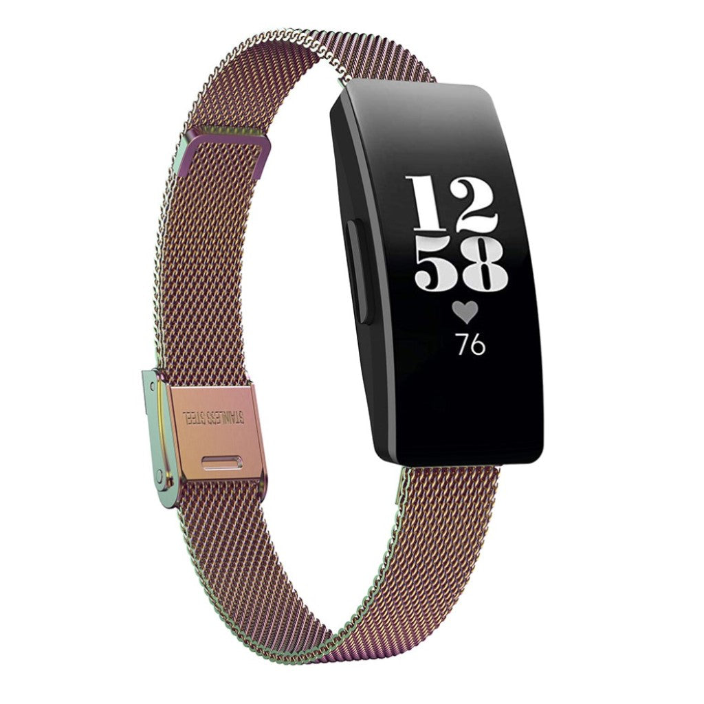 Helt vildt fint Fitbit Inspire Metal Rem - Pink#serie_1