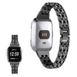 Mega pålitelig Fitbit Versa Lite Metall og Strass Reim