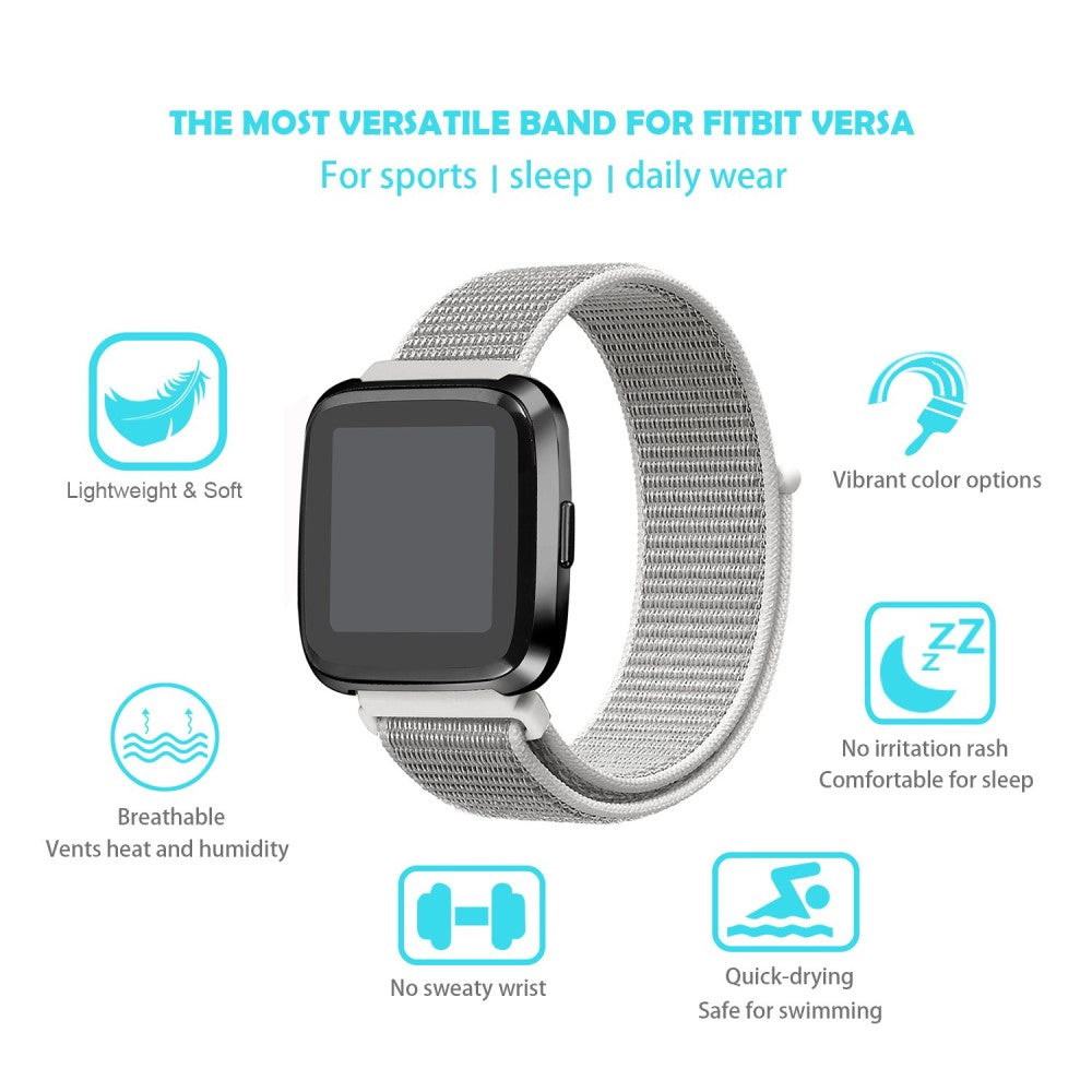 Eminent Fitbit Versa 2 / Fitbit Versa Lite  Rem - Hvid#serie_6