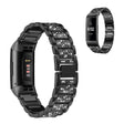 Søt Fitbit Charge 4 / Fitbit Charge 3 Metall og Strass Reim
