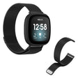 Super søt Fitbit Versa 3 / Fitbit Sense Metall Reim - Størrelse: L
