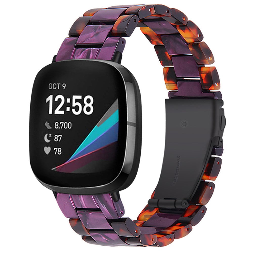 Fint Fitbit Versa 3  Rem - Flerfarvet#serie_1