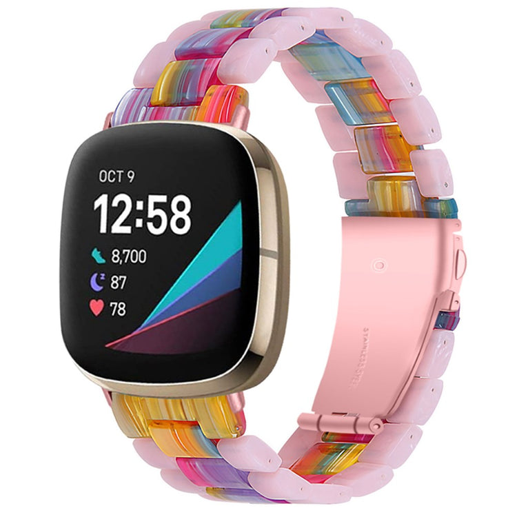 Fint Fitbit Versa 3  Rem - Flerfarvet#serie_4