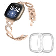 Fitbit Sense / Fitbit Versa 3 Metall Reim med Deksel