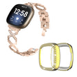 Fitbit Sense / Fitbit Versa 3 Metall Reim med Deksel