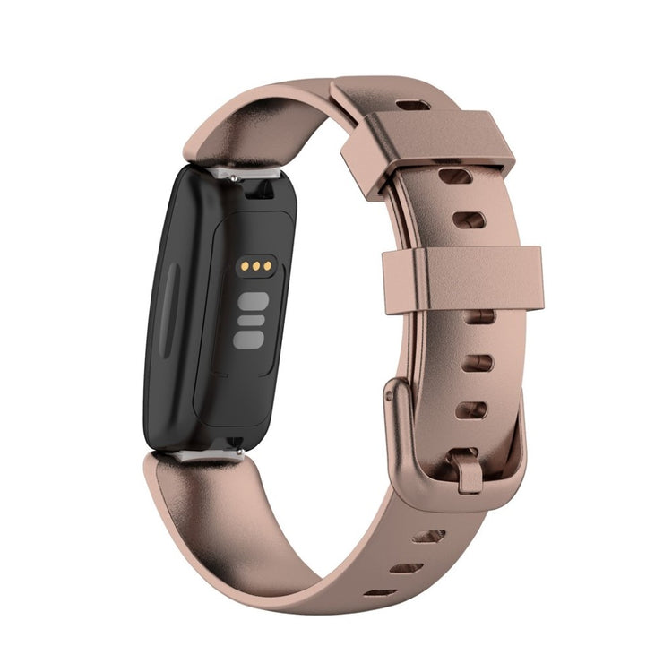 Komfortabel Fitbit Inspire 2 Silikone Rem - Størrelse: L - Pink#serie_7