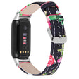 Mega moteriktig Fitbit Luxe Ekte lær Reim