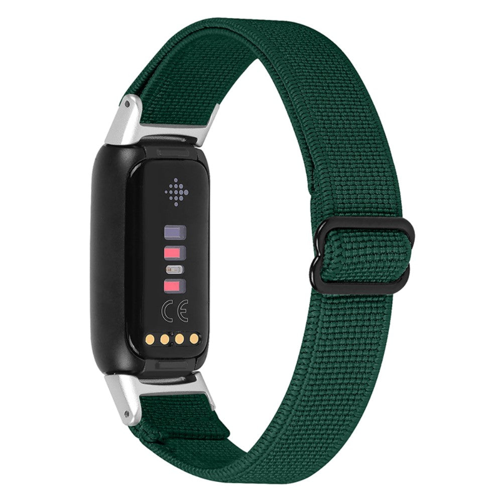 Super godt Fitbit Luxe Nylon Rem - Grøn#serie_1